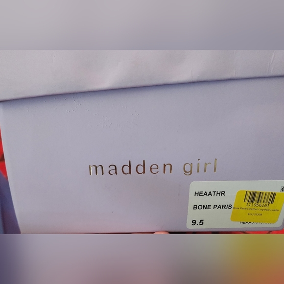 NWT - Madden Girl Heaathe Bone Paris Loafer - Picture 6 of 6